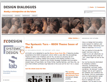 Tablet Screenshot of designdialogues.com